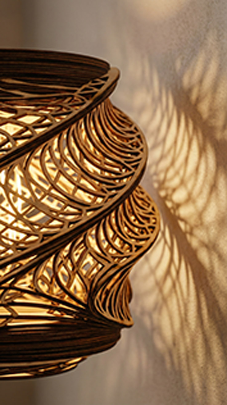 Large 3D Laser Cut Model