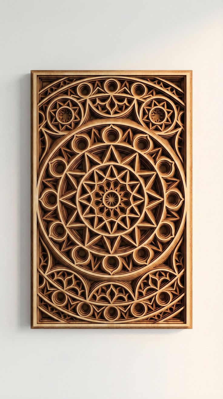Wooden Mandala Layer 2