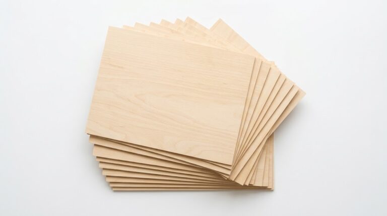 Basswood sheets 1/8 inch — 3mm thin plywood sheets 12x12 for laser cutting