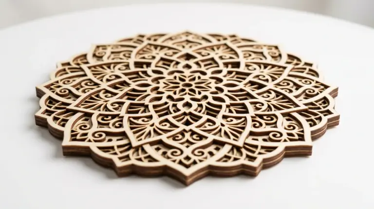 Anycubic Mega Pro laser engraver cutting 3mm basswood sheet
